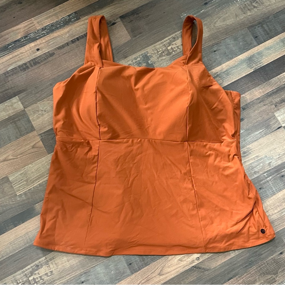 Orange Women's Tankini Top - Brand Unspecified